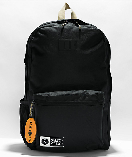 Salty Crew Brig Black Backpack | Zumiez