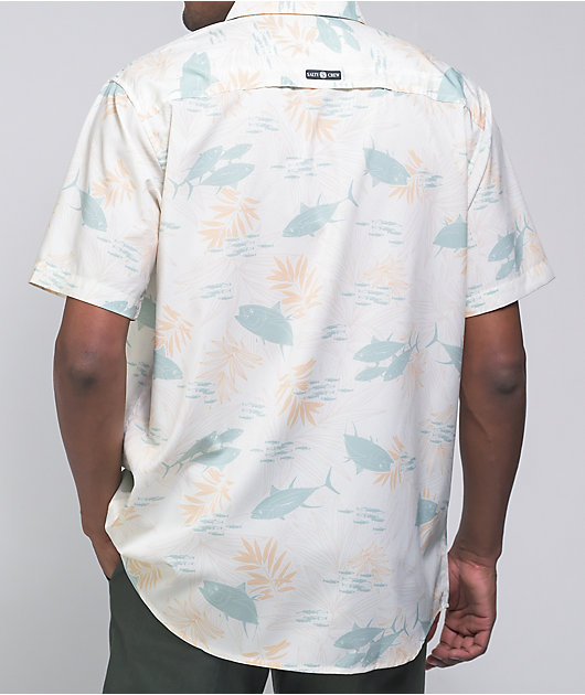 salty crew button up shirt