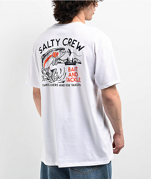 Salty Crew Fly Trap White T-Shirt