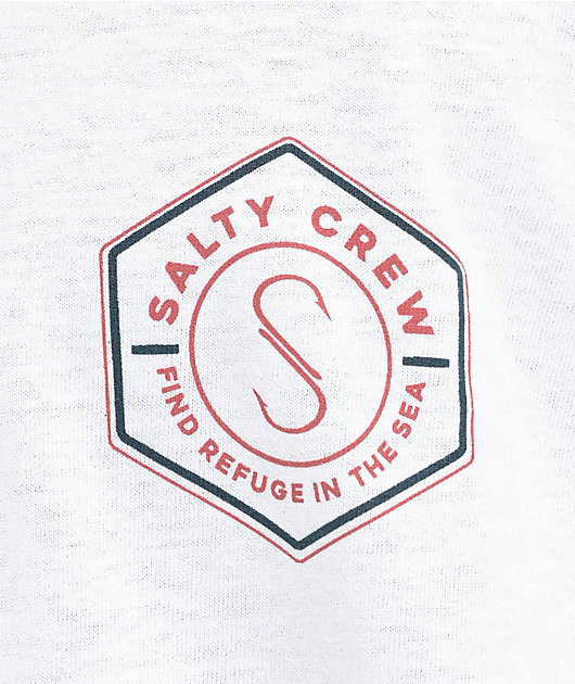 Salty Crew Hex Classic White T-Shirt