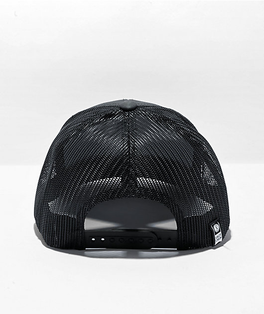 Salty Crew Ink Slinger Retro Grey & Black Trucker Hat