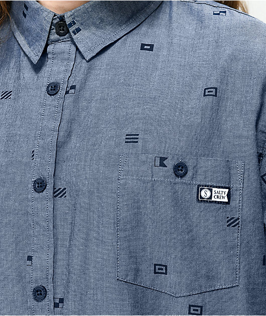 salty crew button up shirt