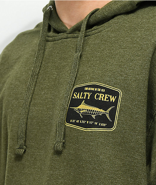 Chucker Fly Apparel Holy Steelhead Hoodie Military Green / S