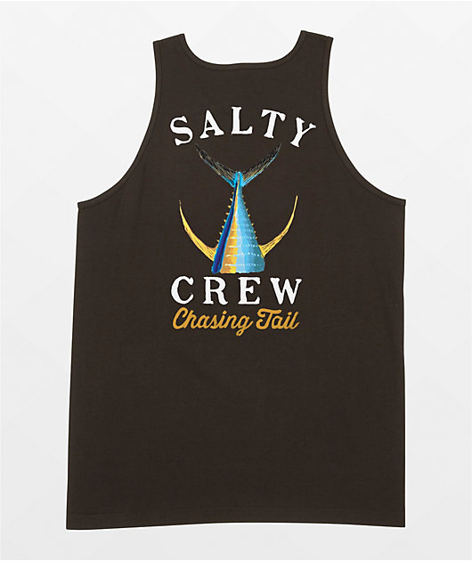 Salty Crew Tailed Black Tank Top
