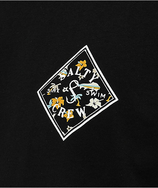 Salty Crew Tippet Shores Black T-Shirt