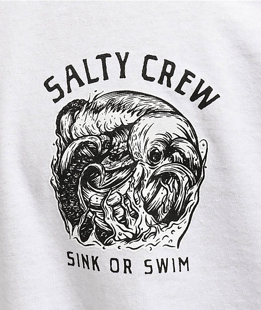Salty Crew Tsunami White T-Shirt
