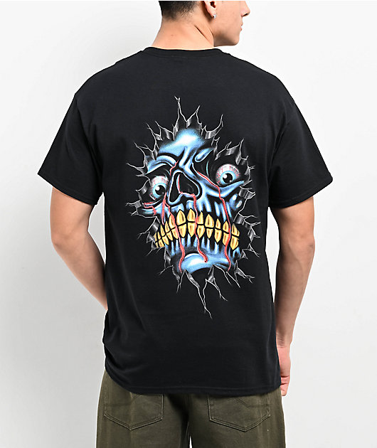 Sam Skull Off Shoulder Pullover Sam Skull Off Shoulder Pullover