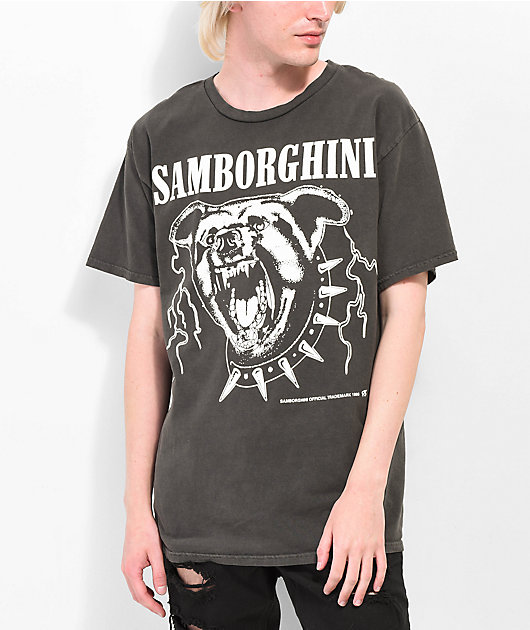 Samborghini Electric Dog camiseta gris