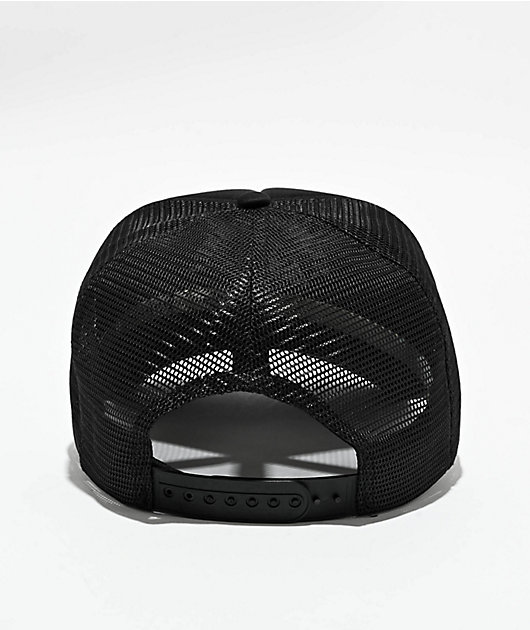 Samborghini Skull Cross Black Trucker Hat
