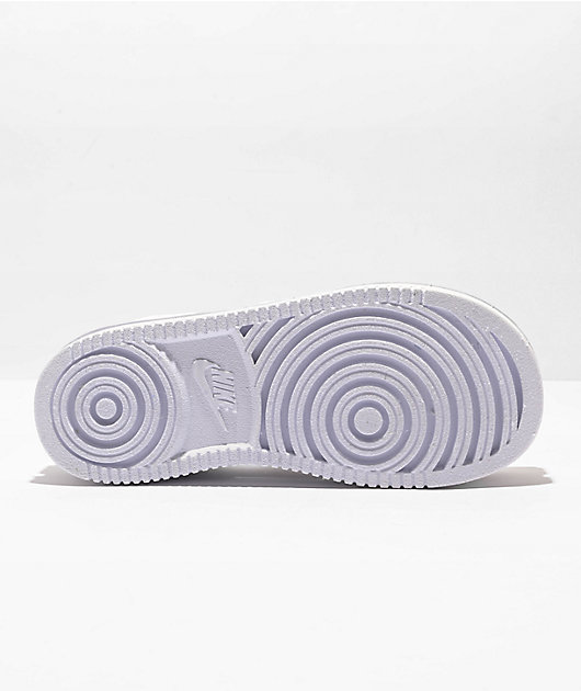 Sandalias Nike Classic de plataforma blanca