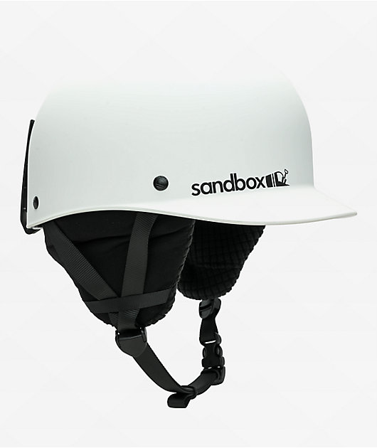 Levendig gangpad Normaal gesproken Sandbox Classic 2.0 White Snowboard Helmet