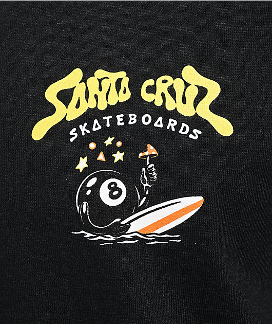 SANTA CRUZ★8baller トリップ ブラック Tシャツ Santa Cruz 8baller Trip Black T-Shirt | Zumiez
