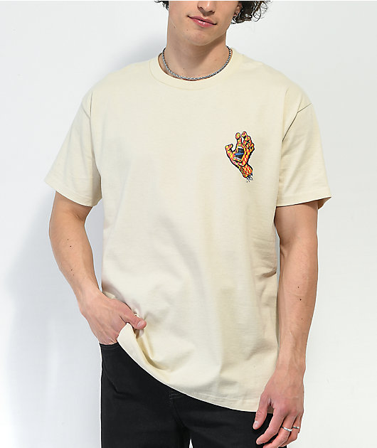 Santa Cruz Arch Checkered Hand Cream T-Shirt