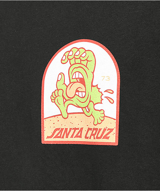 Santa Cruz Beach Bum Pigment Black T-shirt