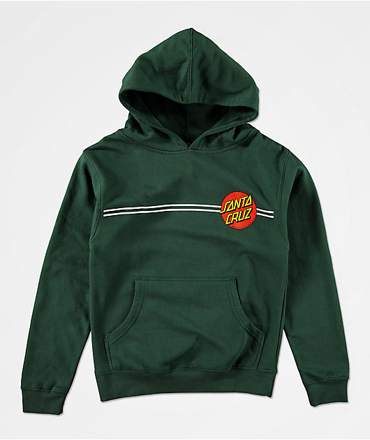 santa cruz green hoodie