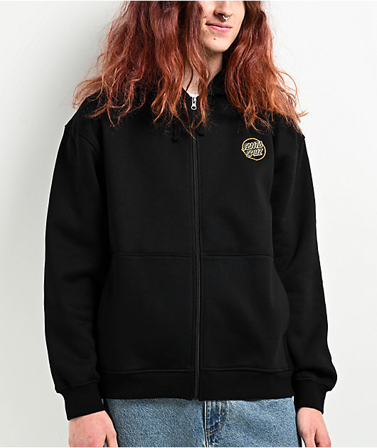 [GRAVER]★DOT BOARD EMBROIDERY HOODIE ZIP-UP Embroidered Relics Zip Up Hoodie – Midnight Hour