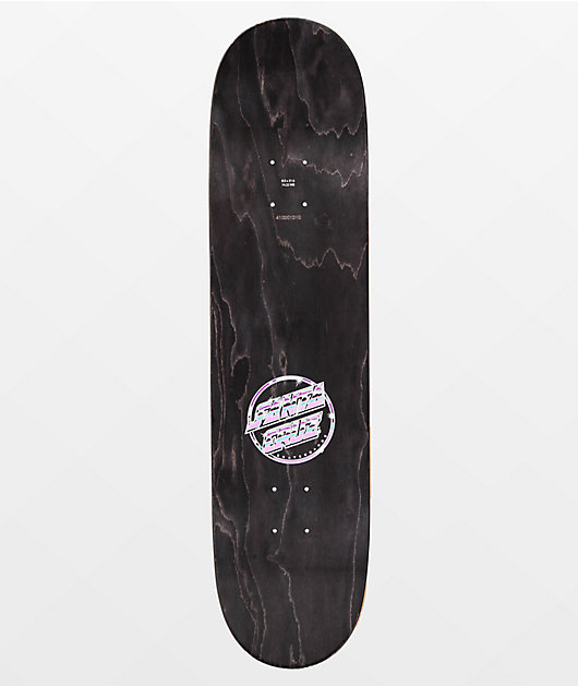 Santa Cruz Chrome Dot Space Everslick 8.0" Skateboard Deck
