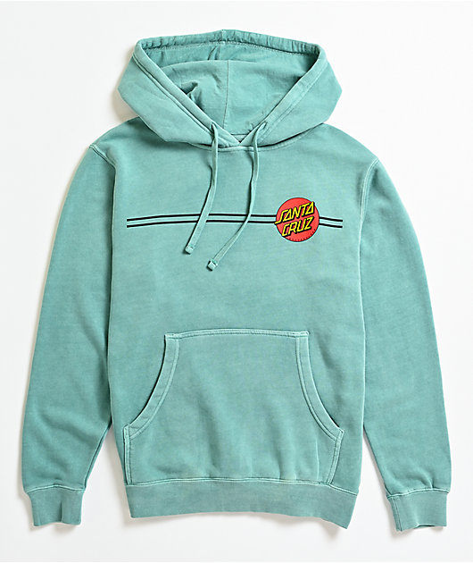 santa cruz mint hoodie