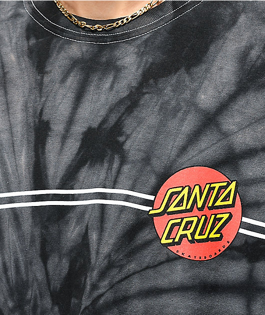 Santa Cruz Classic Dot Spider Black T-Shirt