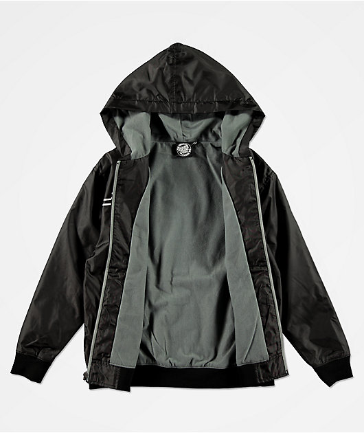 textura traicionar Ascensor Santa Cruz Classic Dot chaqueta cortavientos negro para niños
