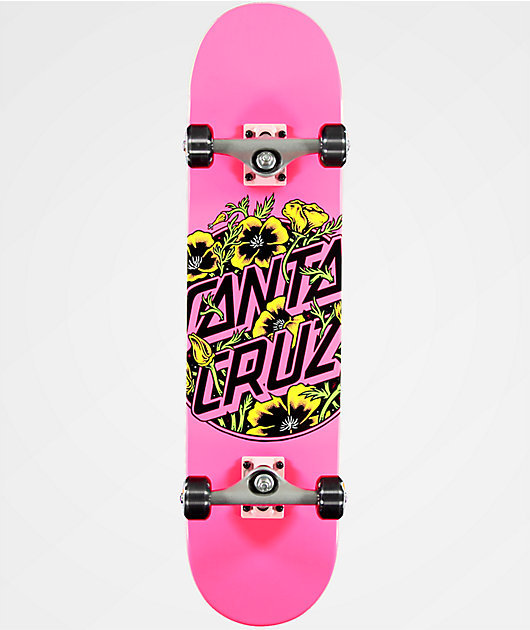 Santa Cruz Colored Poppy 7 75 Skateboard Complete Zumiez Check out the full official range of completes, skateboards, longboards, cruzers, and clothing to buy online today. santa cruz