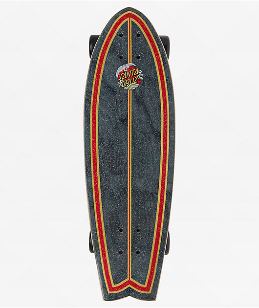 Santa Cruz Crane Dot Shark 8.8" Cruiser Skateboard Complete