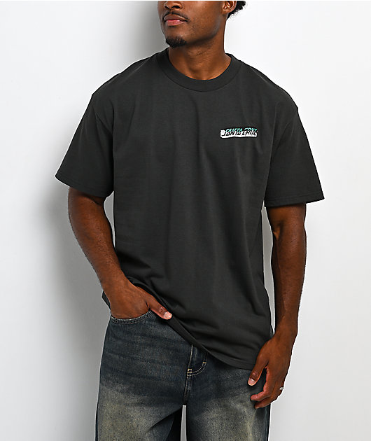 Santa Cruz Damaged Charcoal T-Shirt