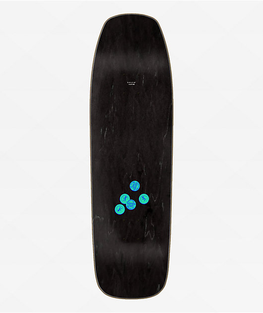Santa Cruz Delfino Pinball Shaped 9.14" Skateboard Deck