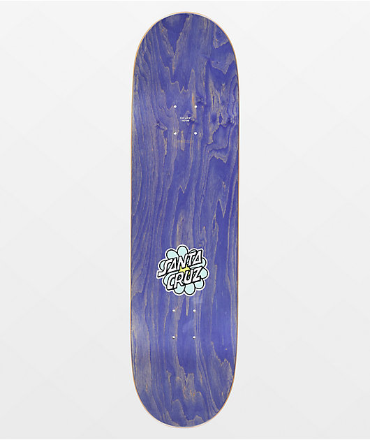 Santa Cruz Delfino Wildflower 8.5" Skateboard Deck