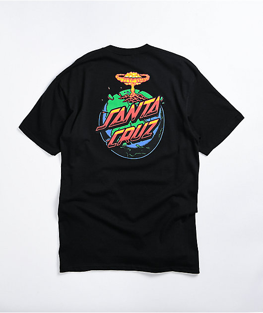 Santa Cruz Doom Dot Black T-Shirt