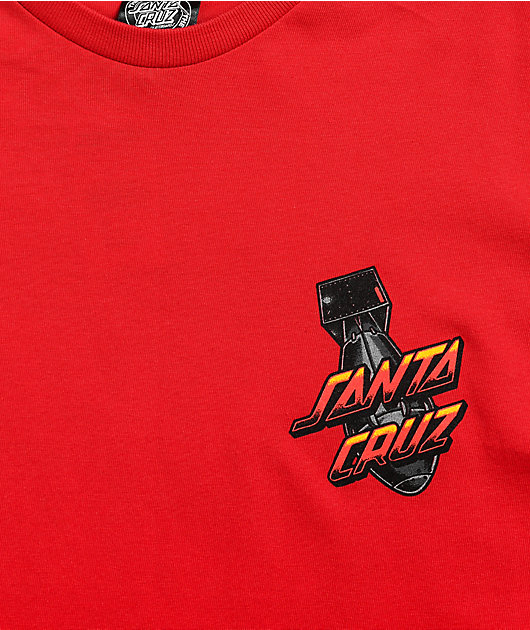 Santa Cruz Doom Dot Red T-Shirt