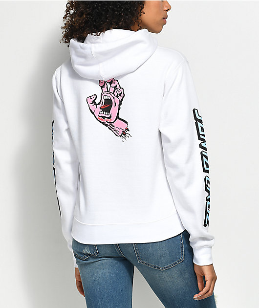 zumiez white hoodie