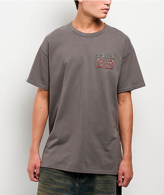 Santa Cruz Dressen Evo Charcoal T-Shirt