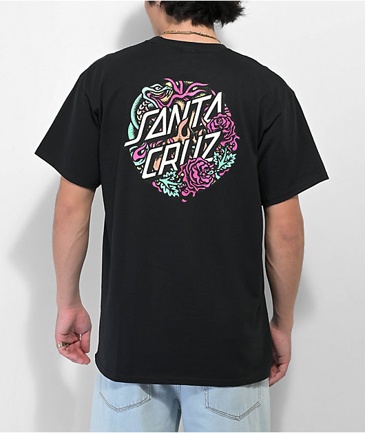 SANTA CRUZ★ドレッセン ローズ グレー Tシャツ SANTA CRUZ SANTACRUZ サンタクルーズ Tシャツ Dressen Rose