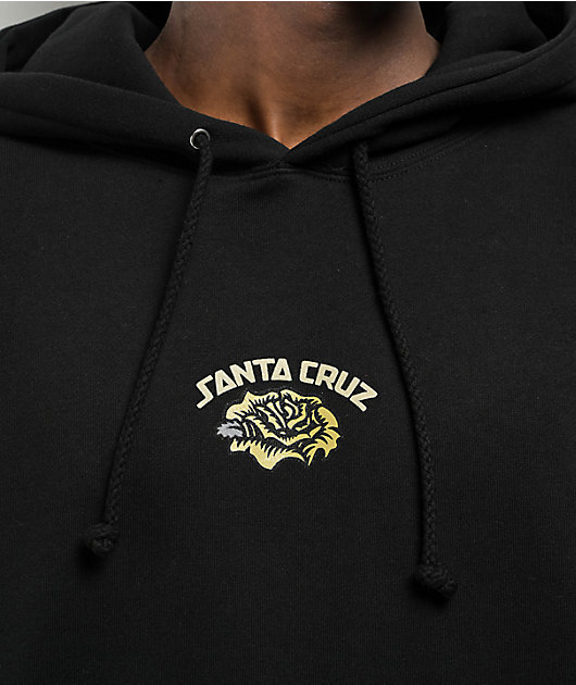 ★SANTA CRUZ Dressen Rose Solo Center Hoodie 関税込★ Santa Cruz Dressen Rose Solo Hoodie Black | Skate Warehouse