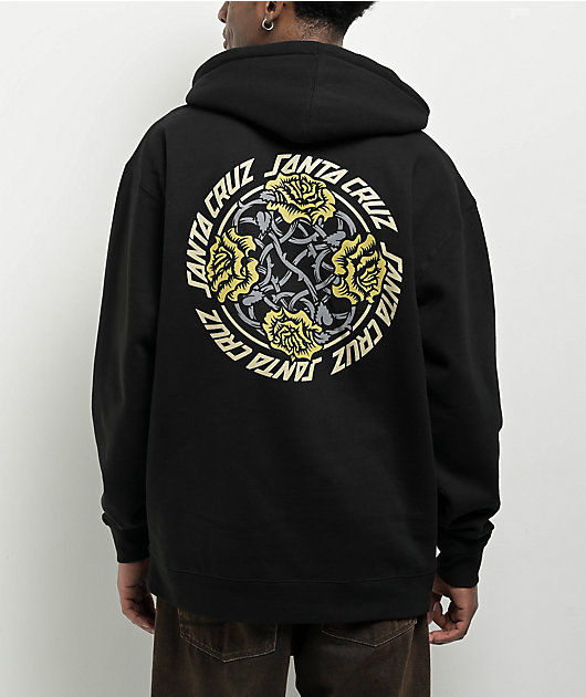 Santa Cruz Dressen Rose Solo Black Hoodie | Zumiez