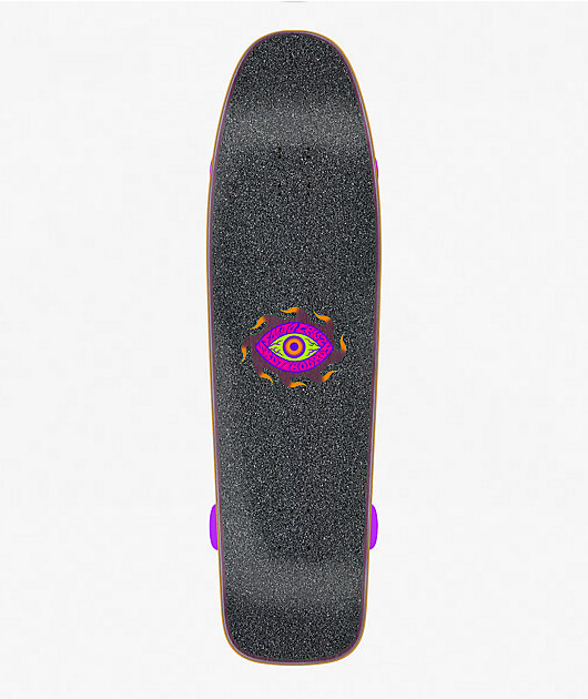 Santa Cruz Eye Glider 36" Cruiser Skateboard Complete