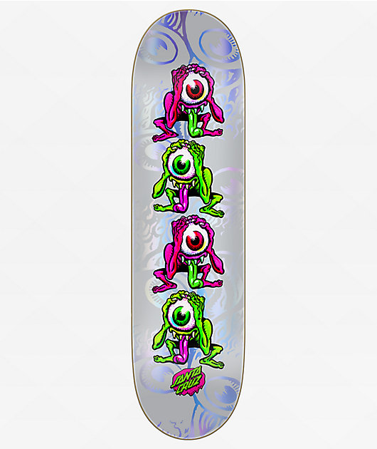 Santa Cruz Eyegore Prismatic FeelBase 8.0" Skateboard Deck