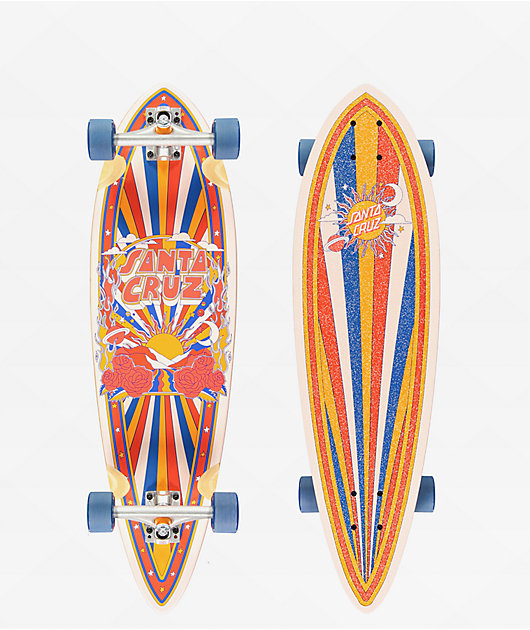 Santa Cruz Foxy Sun Pintail Longboard - Thumbnail 2