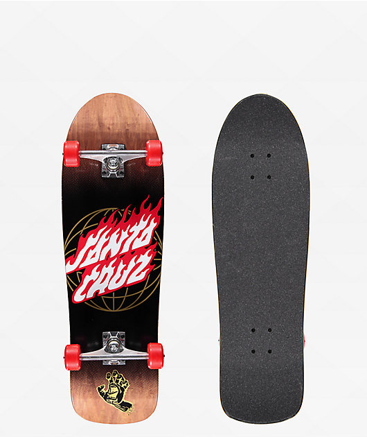 Santa Cruz Global Flame 31.7" Cruiser Skateboard Complete
