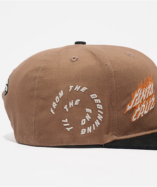 Santa Cruz Gorge Khaki Snapback Hat