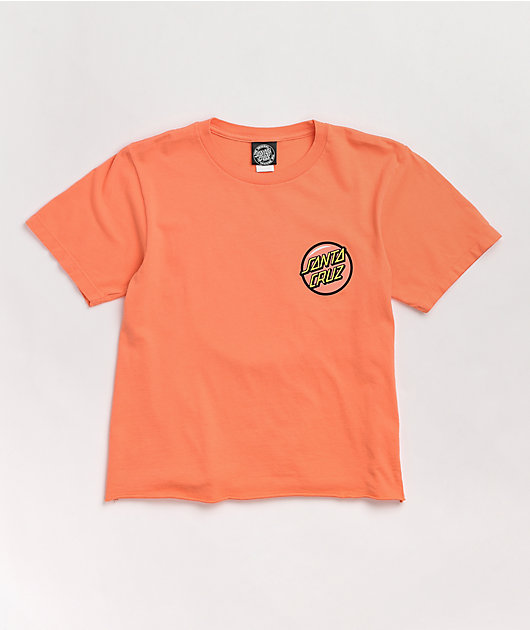 Santa Cruz Jackpot Dot Desert Flower Orange T-Shirt