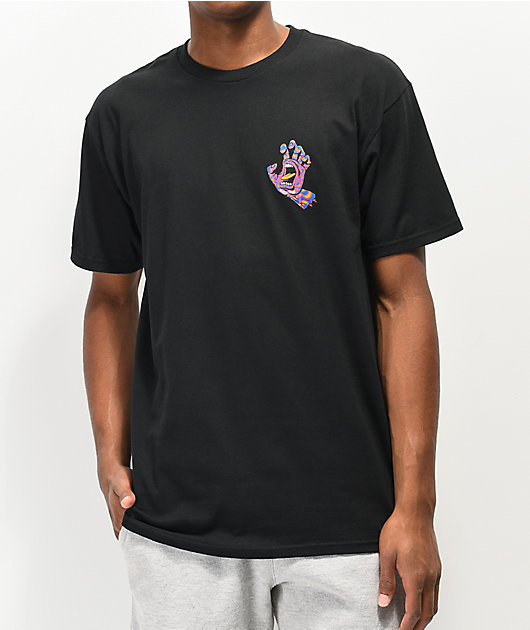 Santa Cruz Kaleidohand Black T-Shirt