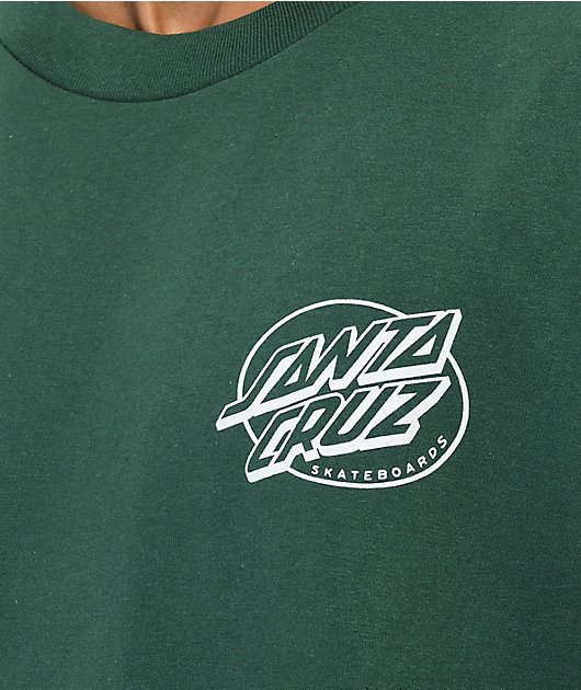 Santa Cruz Kendall End Of The World Dark Green T-Shirt