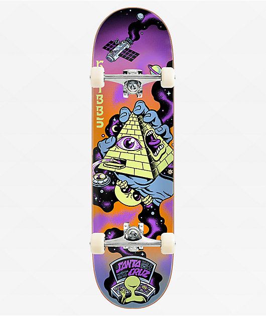 Santa Cruz Knibbs Invasion Hand 8.5" Assembled Skateboard Complete