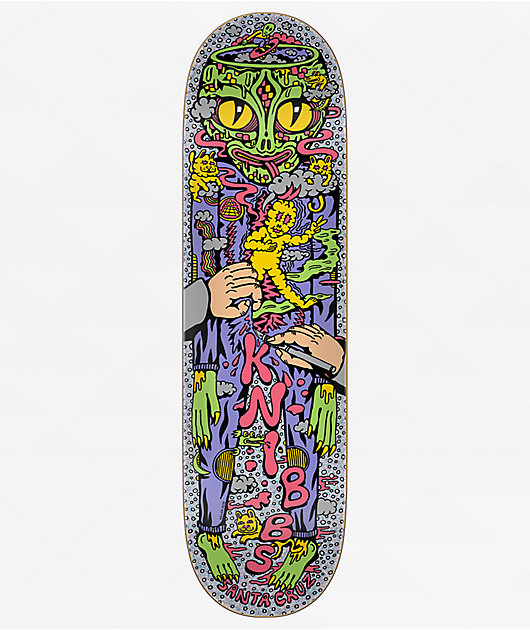 Santa Cruz Knibbs Reptilian 8.5" Skateboard Deck