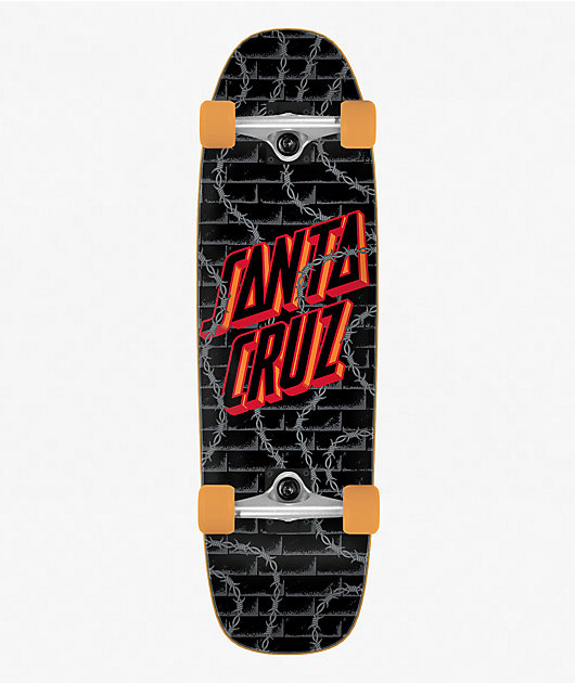 Santa Cruz Loco Dot Barbed Street Cruiser 8.4" Skateboard Complete
