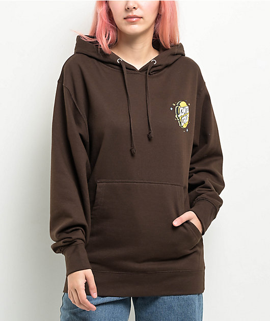 Santa Cruz Lucky Day Brown Hoodie | Zumiez