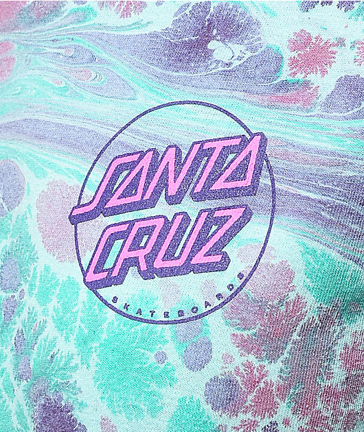 Santa Cruz Marble Opus Fill Mint T-Shirt