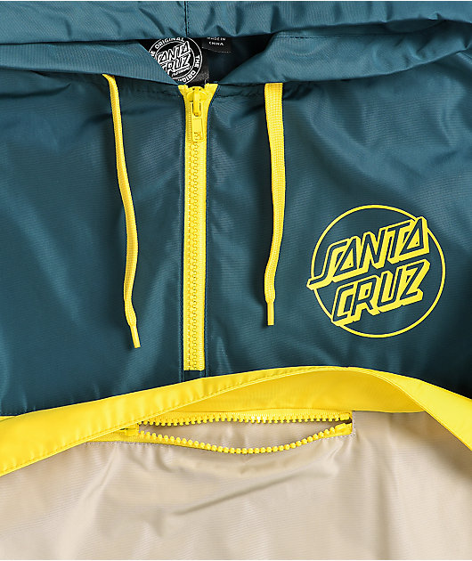 Santa Cruz Opus Dot Colorblock Anorak Jacket